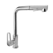 Trade Shop - Miscelatore Rubinetto Monocomando Doccetta Estraibile Per Lavello Cucina 79569 -