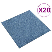 Tappeto 20 pz Blu 50 x 50 cm 100% Polipropilene