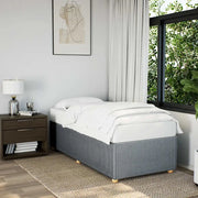 Giroletto senza Materasso Grigio Chiaro 90x190 cm Tessuto 3284900