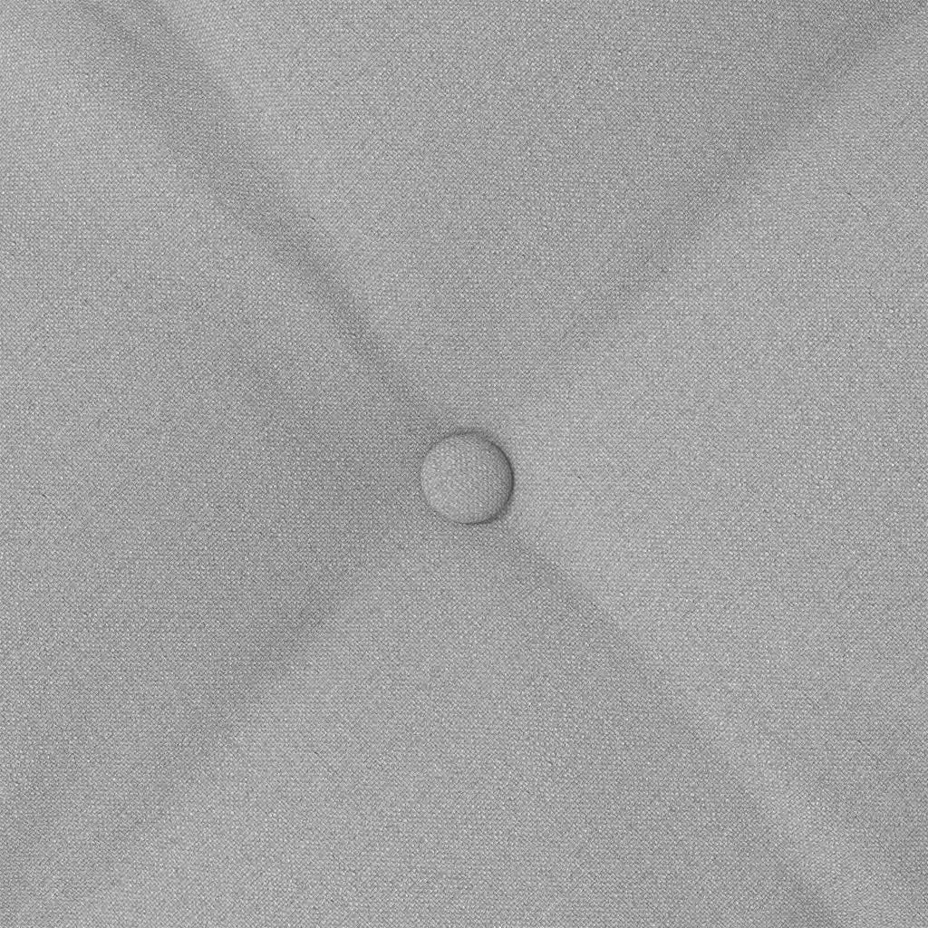 Cuscino per Schiena Grigio Nuvola 50 x 19 x 45 cm Tessuto 42014628