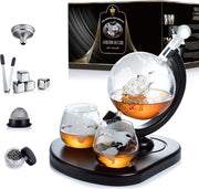 Set di decantazione per whisky con caraffa e accessori