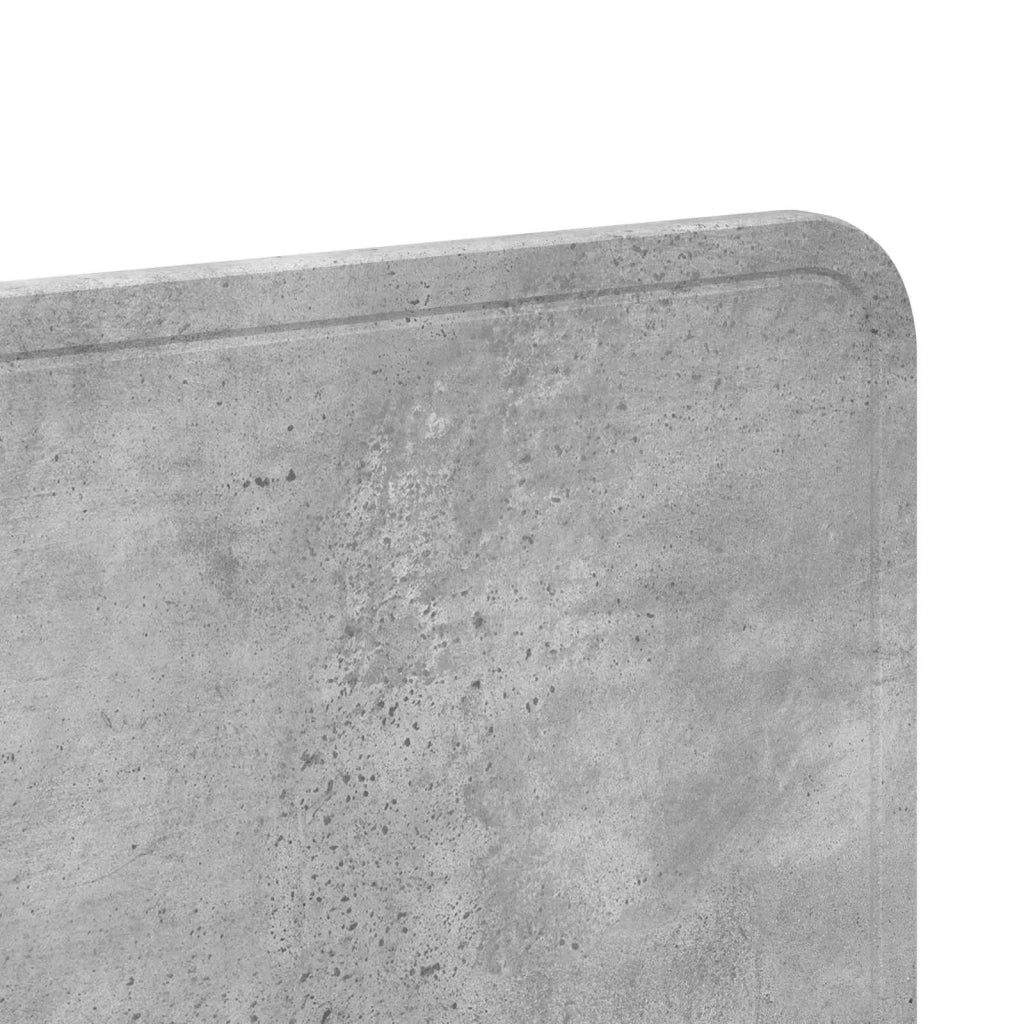 Testiera Grigio cemento Legno ingegnerizzato 887905