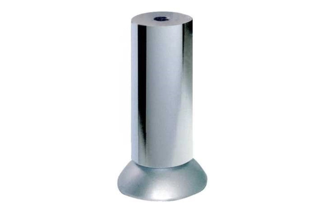 Piedino In Plastica D35H90 Cromo - Masidef