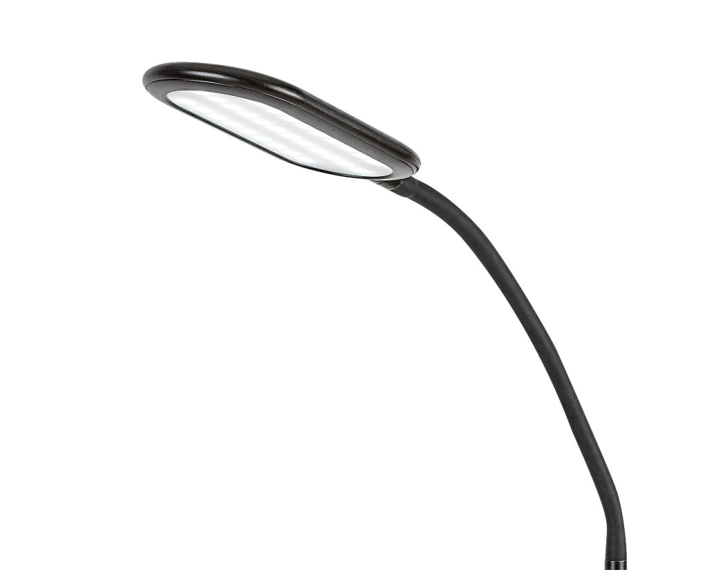 Lampada da terra LED 10W CCT nera Adelmo 74009 Rabalux