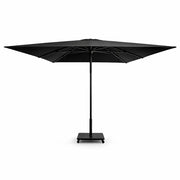 Tempo Style - Ombrellone 3×3 per esterni Parioli Plus – Nero