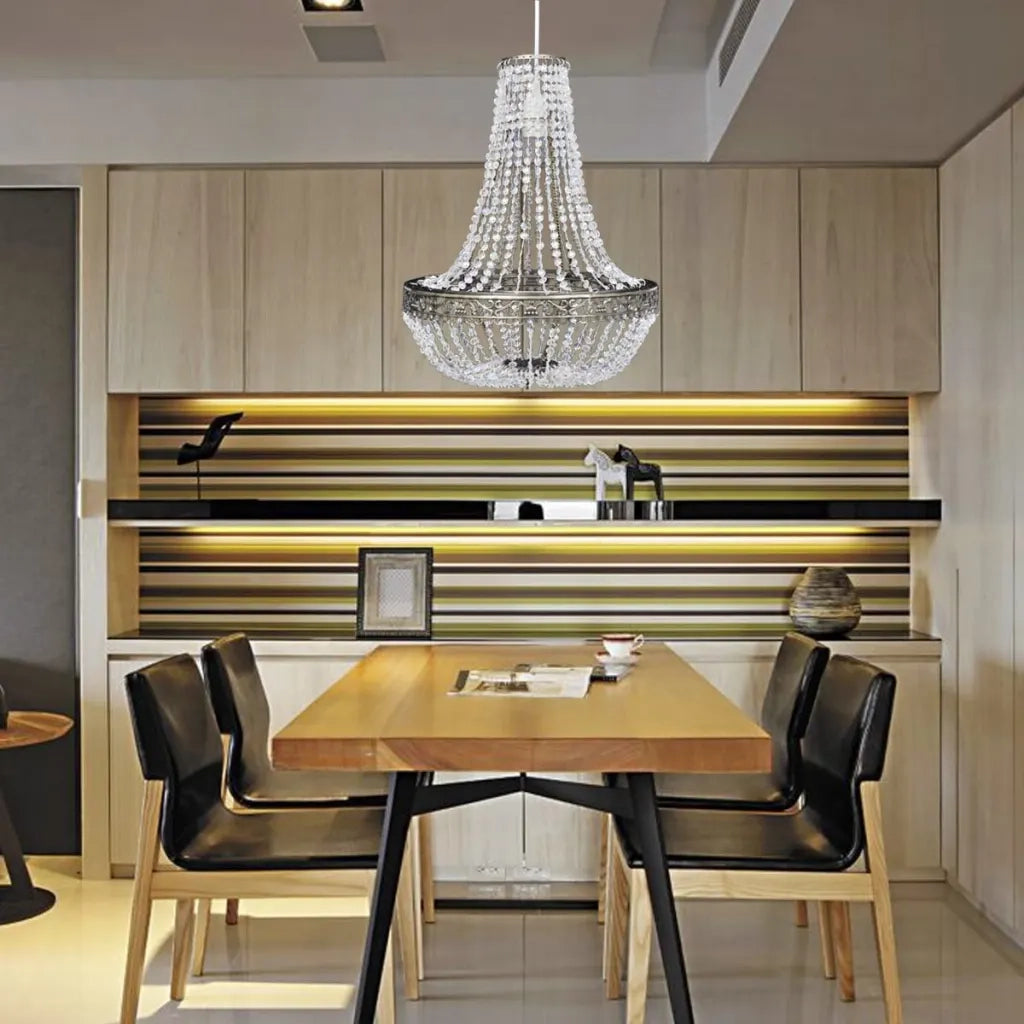 Lampadario da Soffitto in Cristallo 36,5 x 46 cm  cod mxl 52790