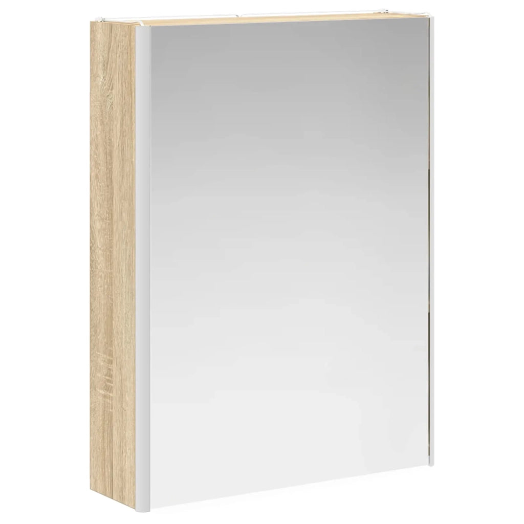 Set di mobili per il bagno 5 pz Rovere Sonoma 3406889