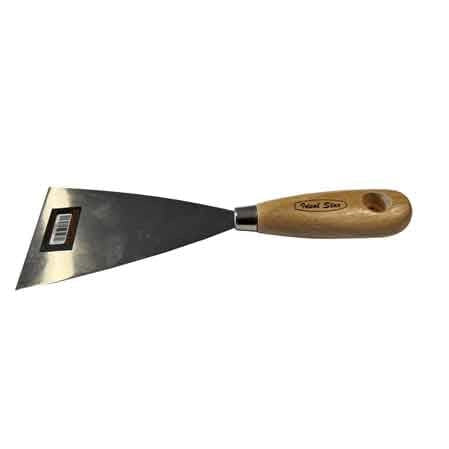 SPATOLA MANICO LEGNO IDEAL STAR 40 mm - IDEAL STAR