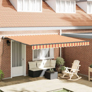 Tenda Retrattile Giallo e Arancione 400 × 350 cm 3330749