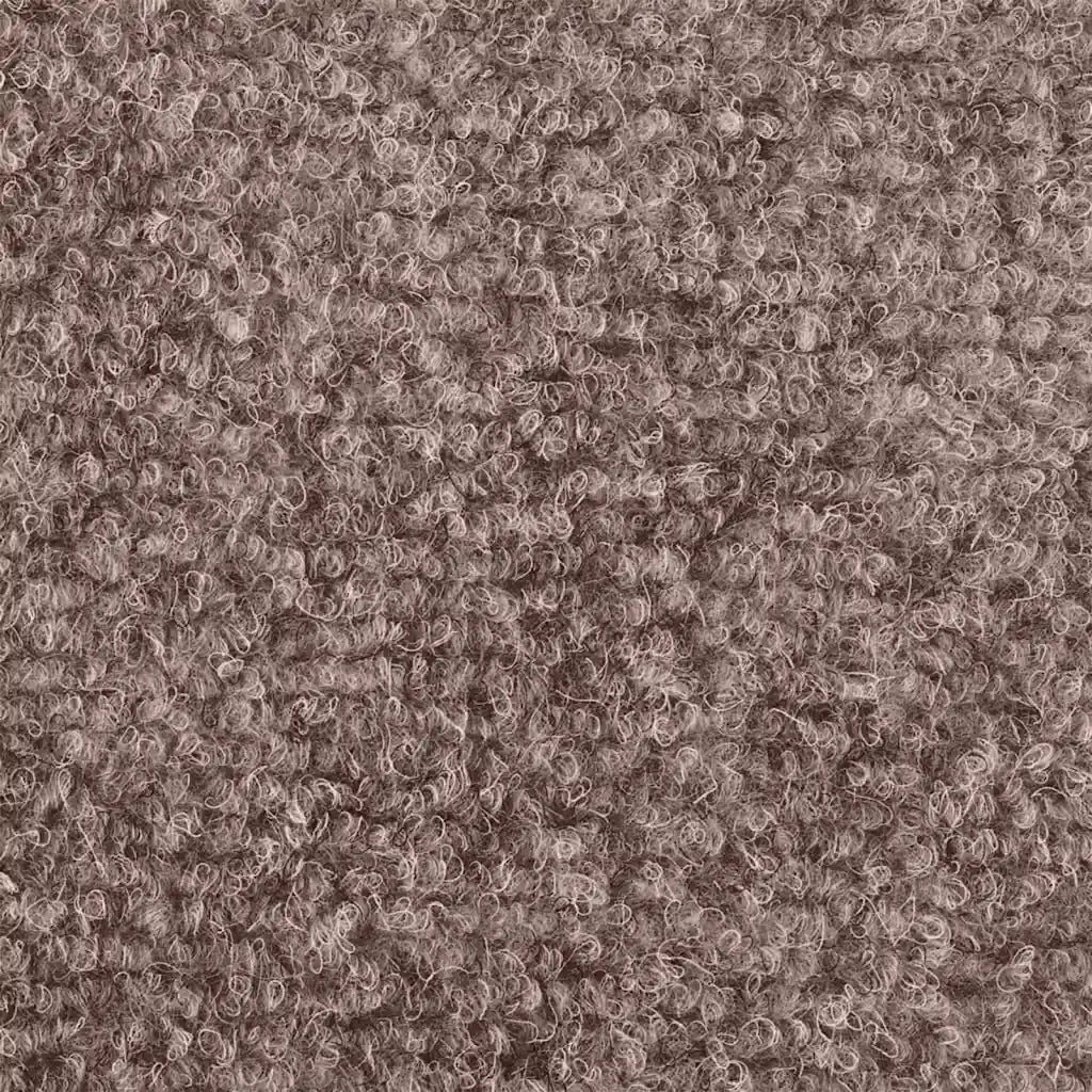 Tappetini per scale autoadesivi 20 pz 65x21x4 cm Marrone Chiaro semicircolari grandi 3365643
