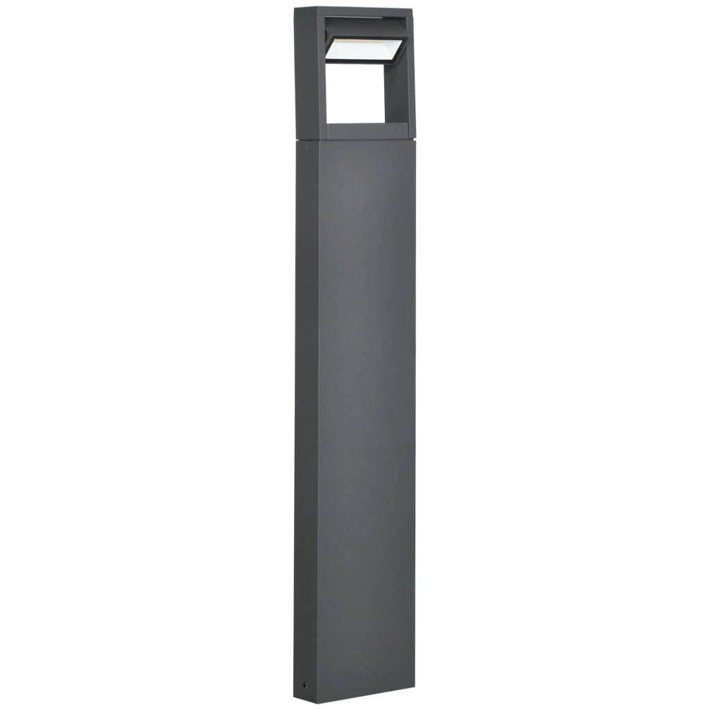 LAMPADA DA GIARDINO LED 16 x 5 x 90 cm Grigio scuro IP65