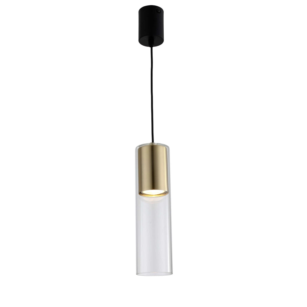 Lampada a sospensione Manacor GU10 oro vetro Light Prestige
