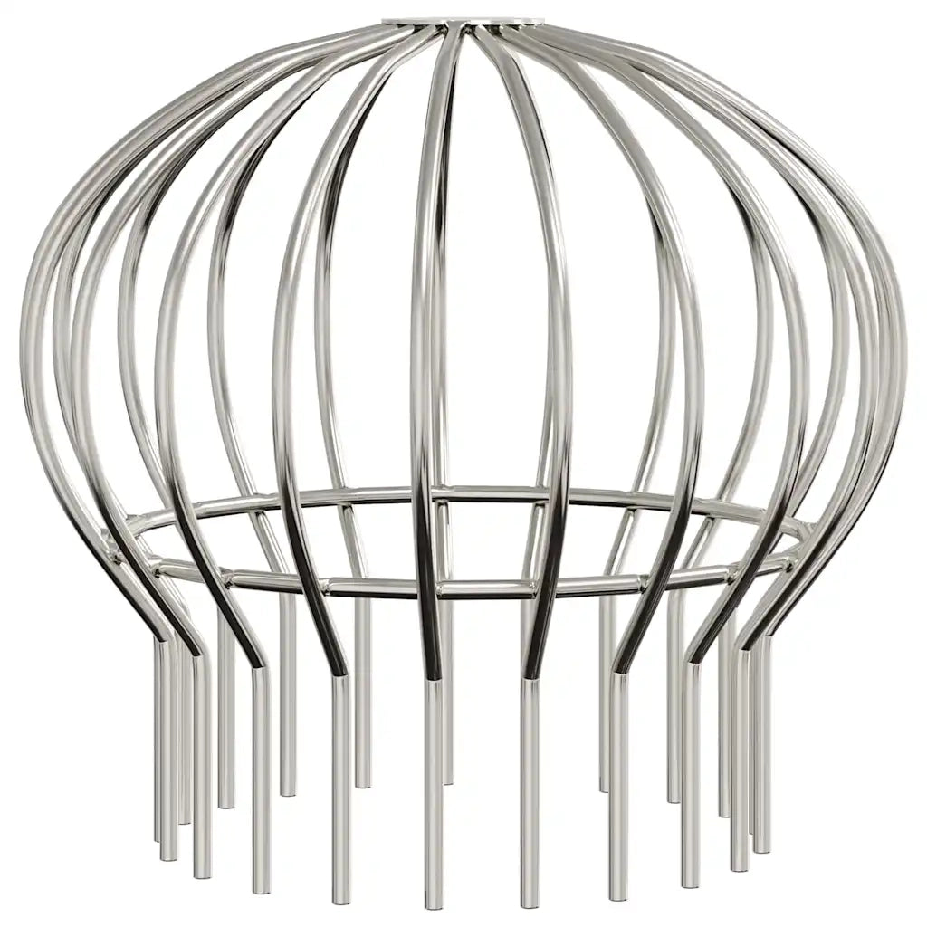 Protezione Foglie per Grondaia 2 pcs Argento 160 mm
