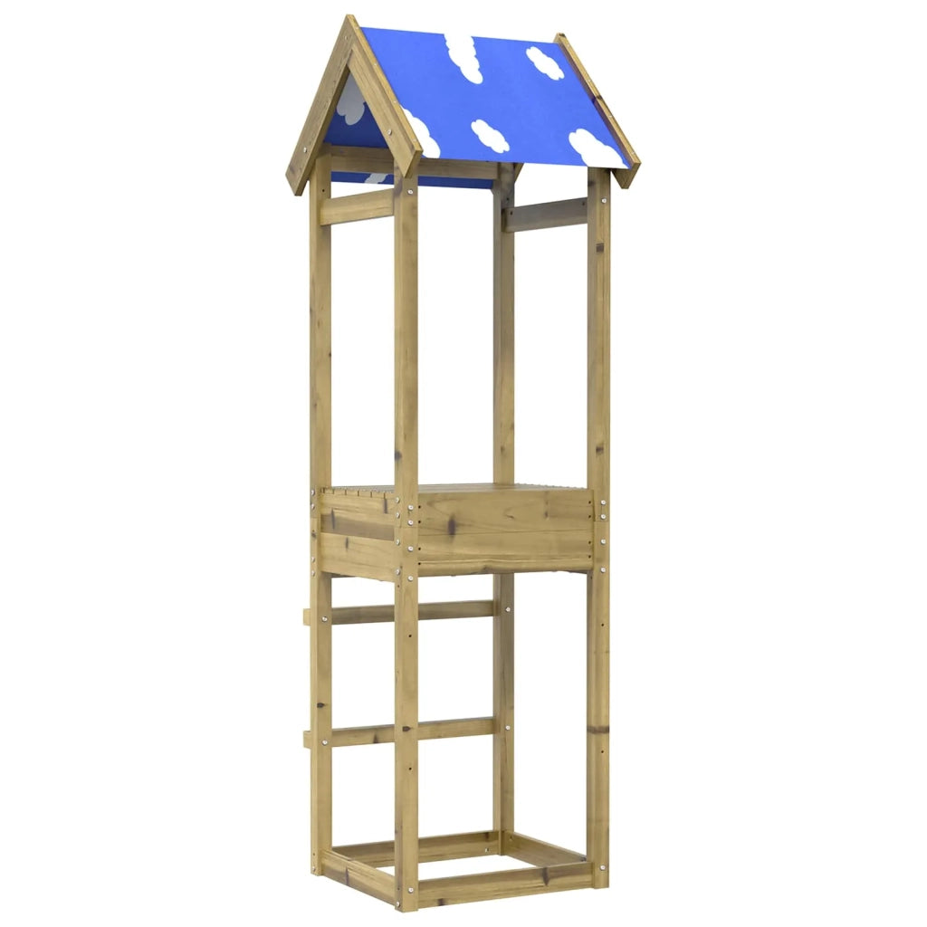 Torre da Gioco Marrone Legno Impregnato Solido 3417171