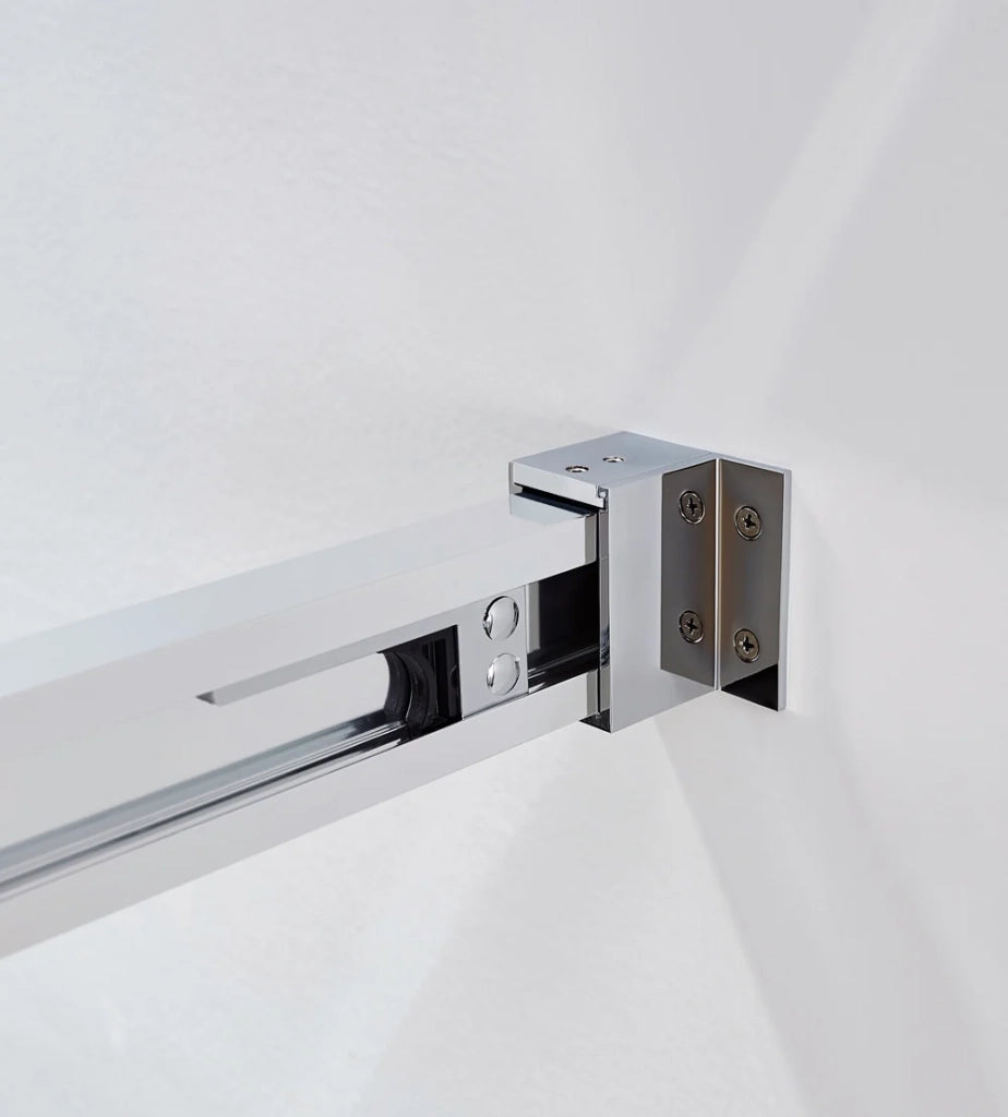 Box doccia angolare BASIC apertura al vertice 110x80 cm (105-109/75-80) oro vetro trasparente