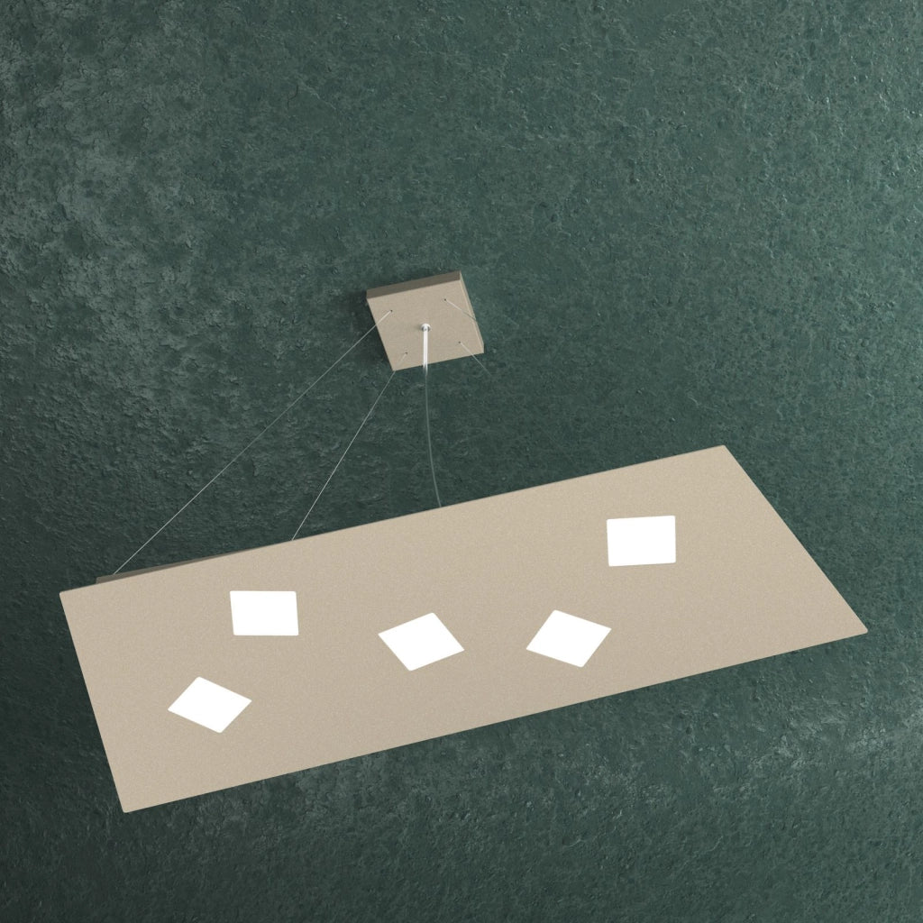 NOTE SOSPENSIONE 5 LUCI SABBIA 1140-S5-SA