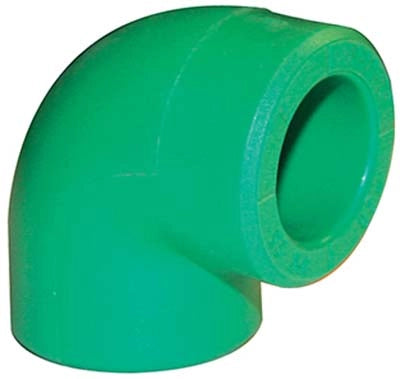 GOMITO PPR A SALDARE 90  ° - VERDE MM 20- 20 pezzi