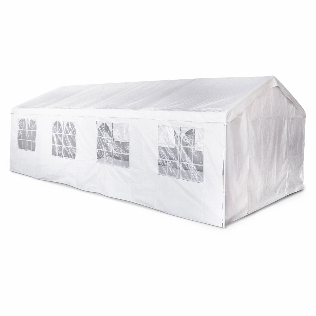 Tendone per festei, 4x8m, bianco, bianco