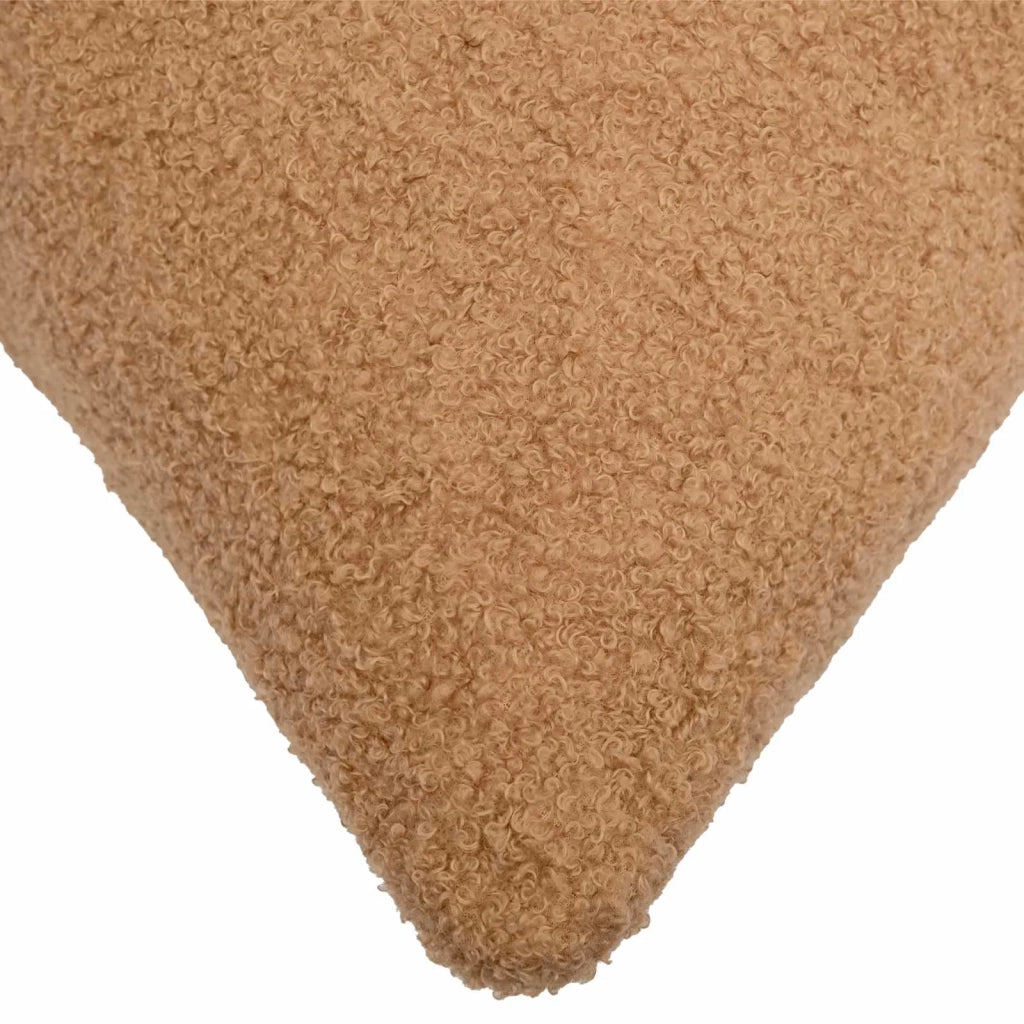 Federa 6 pcs HEERLEN Beige 65 x 65 cm Bouclé 912968