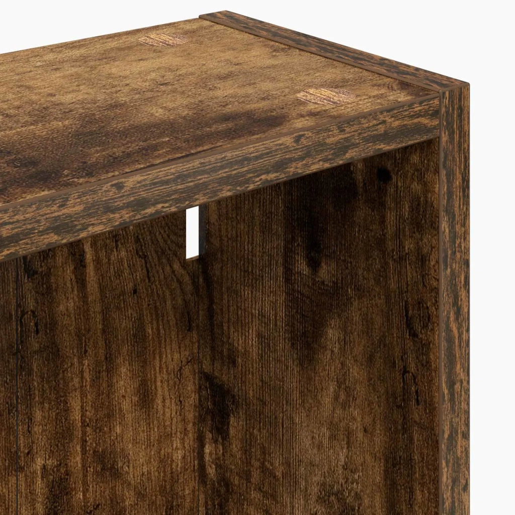 Armadio da Bagno | Mobile da Bagno a muro Quercia Affumicata 30 x 14 x 70 cm