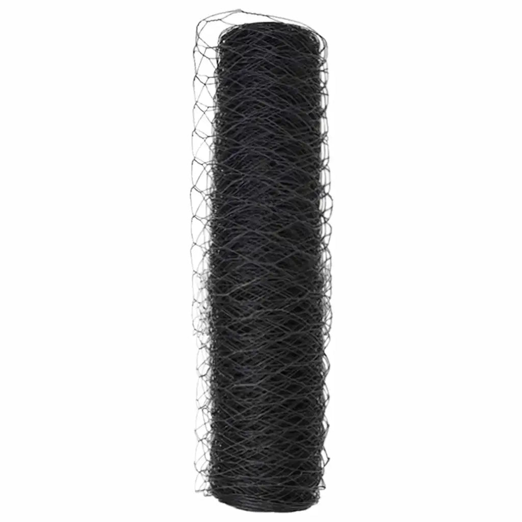 Recinzione Esagonale Grigio 0,5 x 10 m PVC 42005484