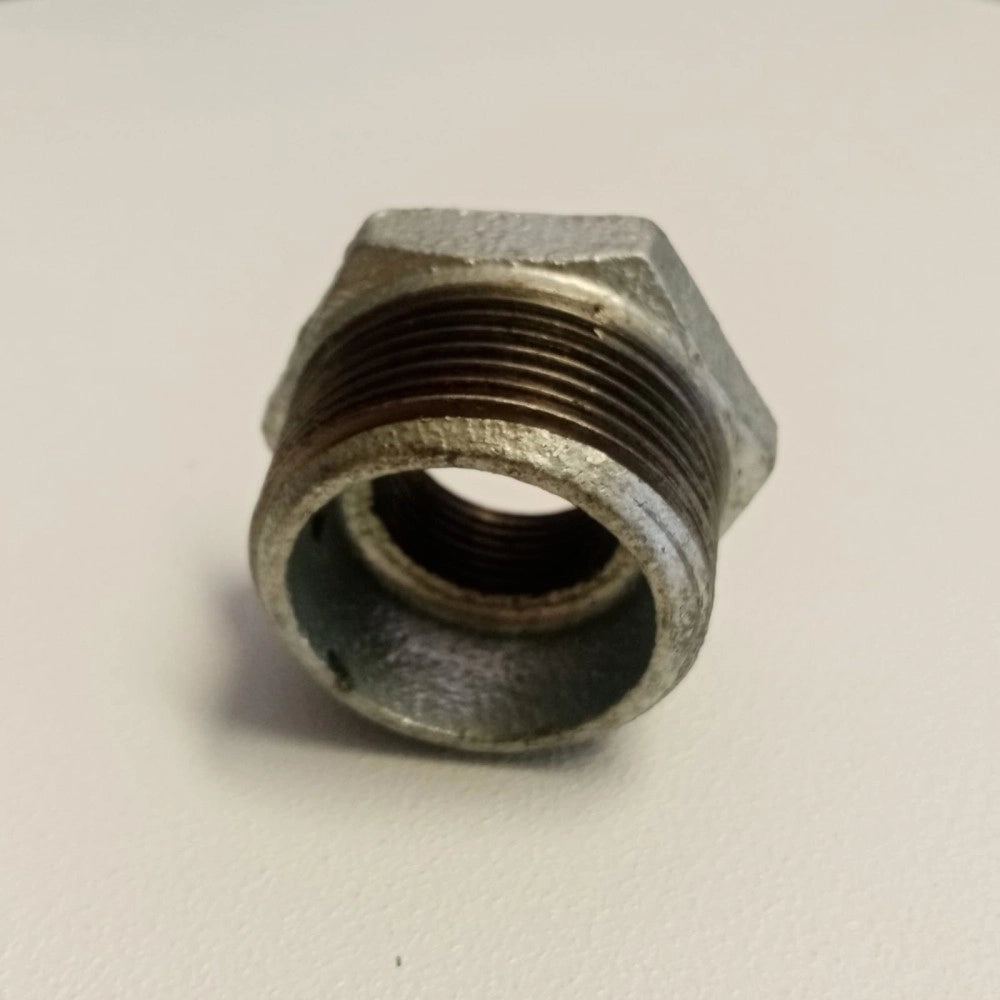 Raccordo mf 3/4''x1/2'' - 2pz riduzione ghisa zincata malleabile