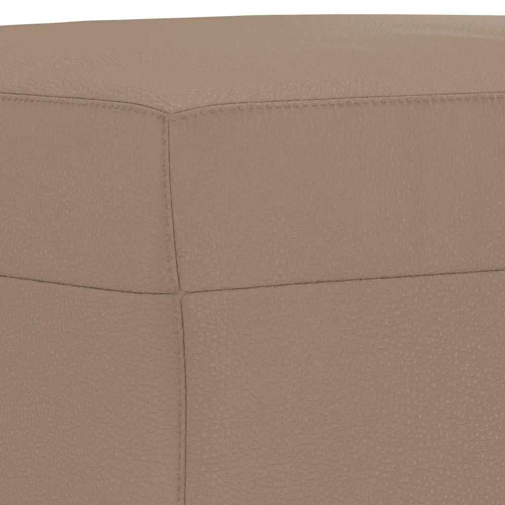 Set di Divani 3 pz con Cuscini cappuccino in Similpelle 3202371