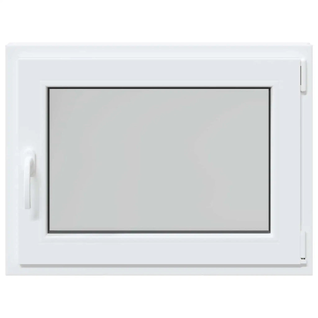 Finestra per Soffitta RISOR 80 x 50 cm PVC e Vetro Bianco CFW2726389