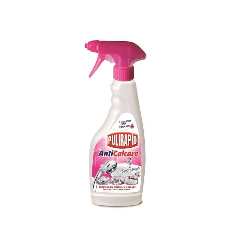 PULIRAPID ANTICALCARE SPRAY CON ACETO NATURALE 500 ML