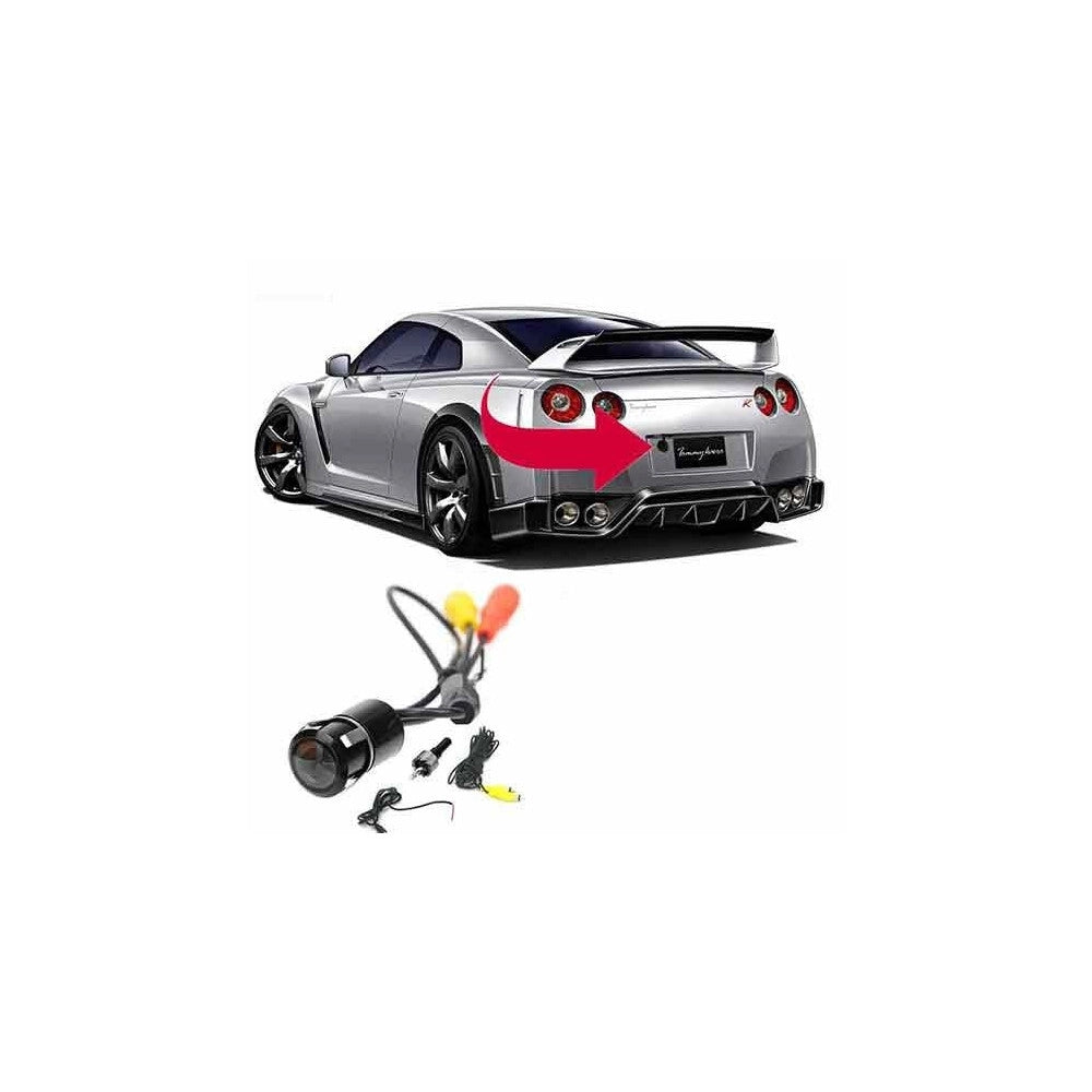 Trade Shop - Telecamera Videocamera Parcheggio Posteriore Auto Rearview Camera -