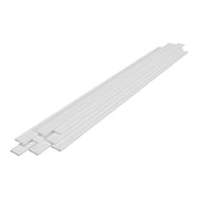 Set di 32 battiscopa 195 x 9 cm bianchi 03_0009800