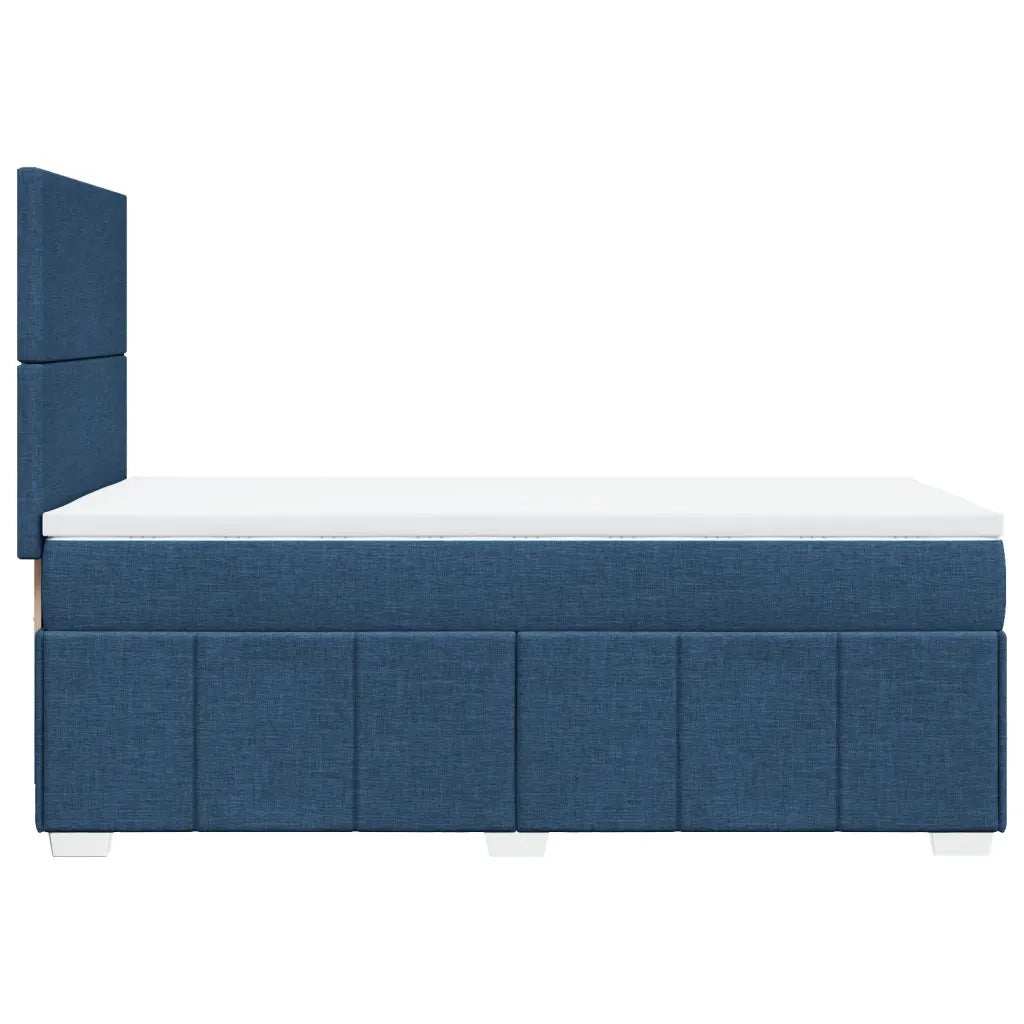 Giroletto a Molle con Materasso Blu 100x200 cm in Tessuto 3293878