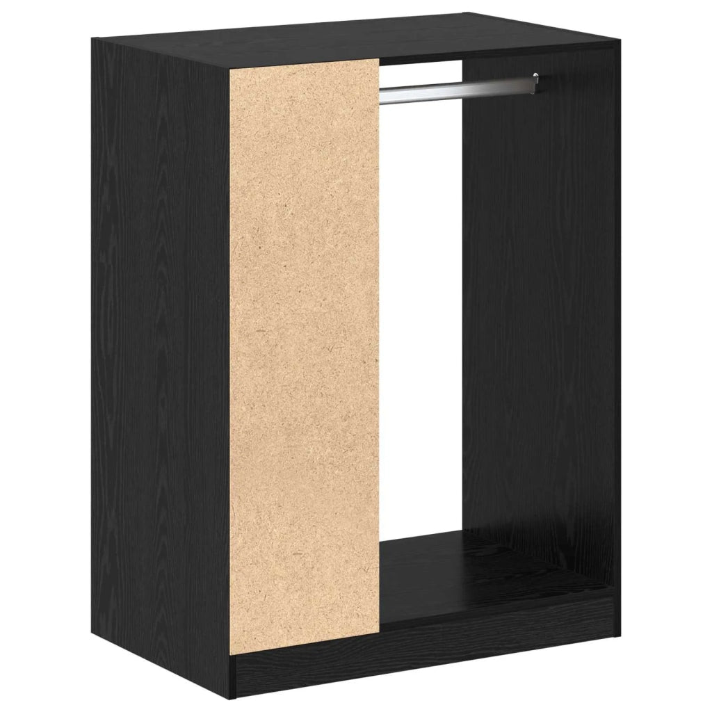 Guardaroba con lo scaffale Rovere Nero 77 x 48 x 102 cm CFW7799721