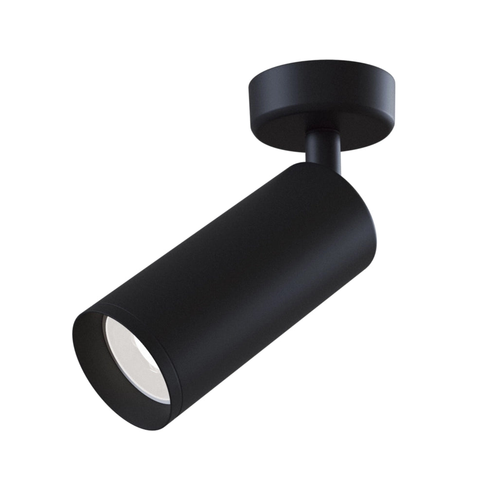 Lampada soffitto Maytoni Focus nera GU10 C017CW-01B