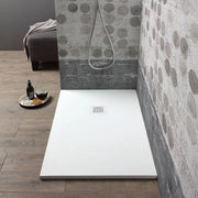 Piatto doccia slim 120x80 in resina bianco