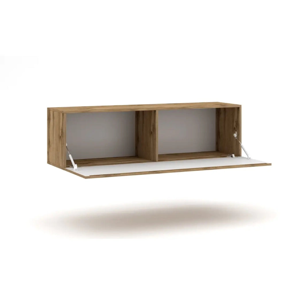 Piccolo mobile da parete NEVER in quercia wotan 140cm
