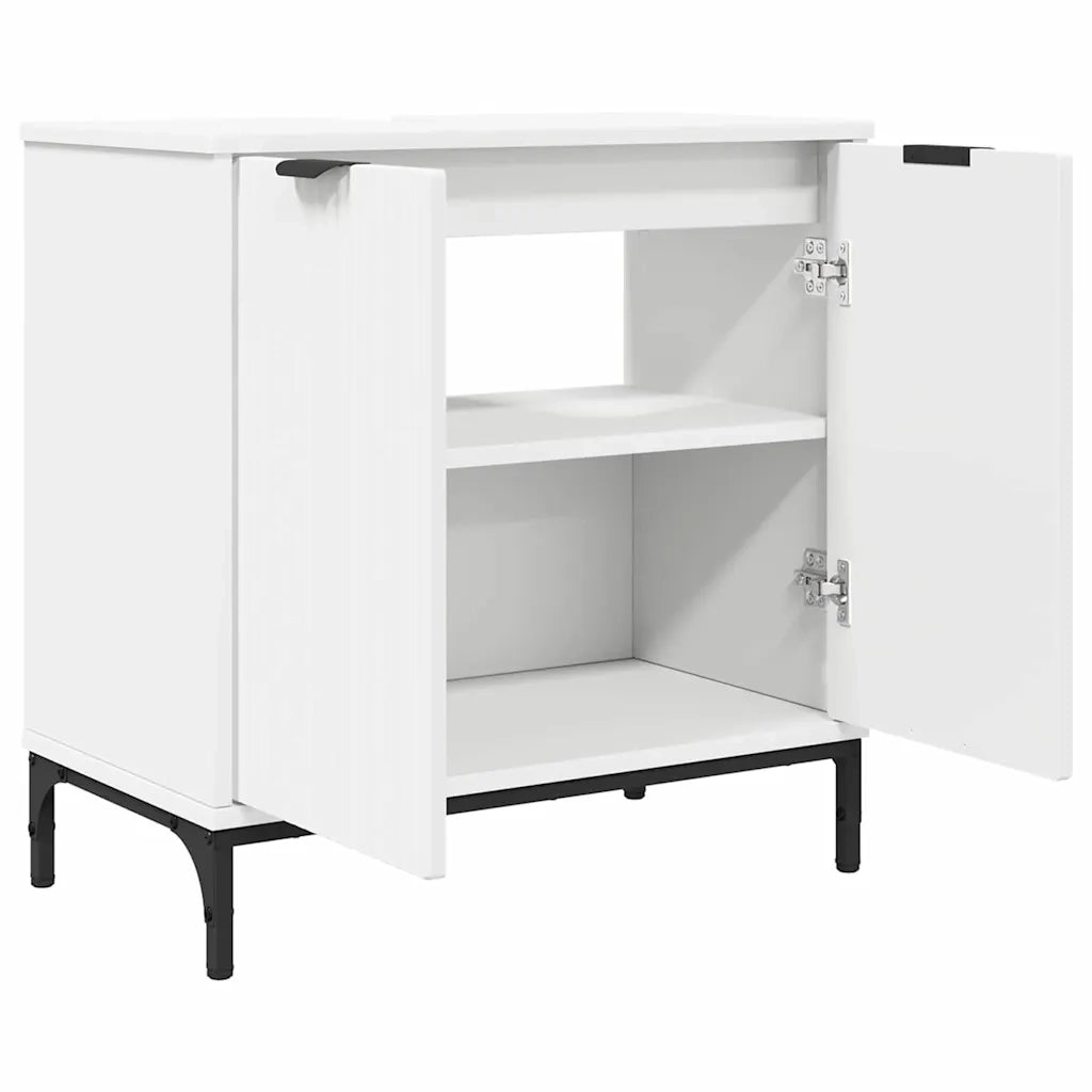 Armadio per Lavabo da Bagno Bianco 60,5 x 33,5 x 61 cm 883414