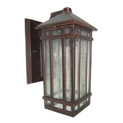 Applique esterna classica Chedworth bronzo E27 60W