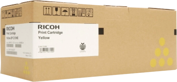 ORIGINAL Ricoh toner giallo 407386 SP C352EY ~9000 Seiten