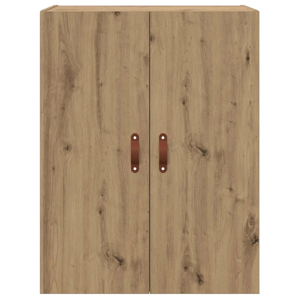 Mobiletto a muro 2 pcs Rovere artigianale 69,5 x 34 x 90 cm 3394573