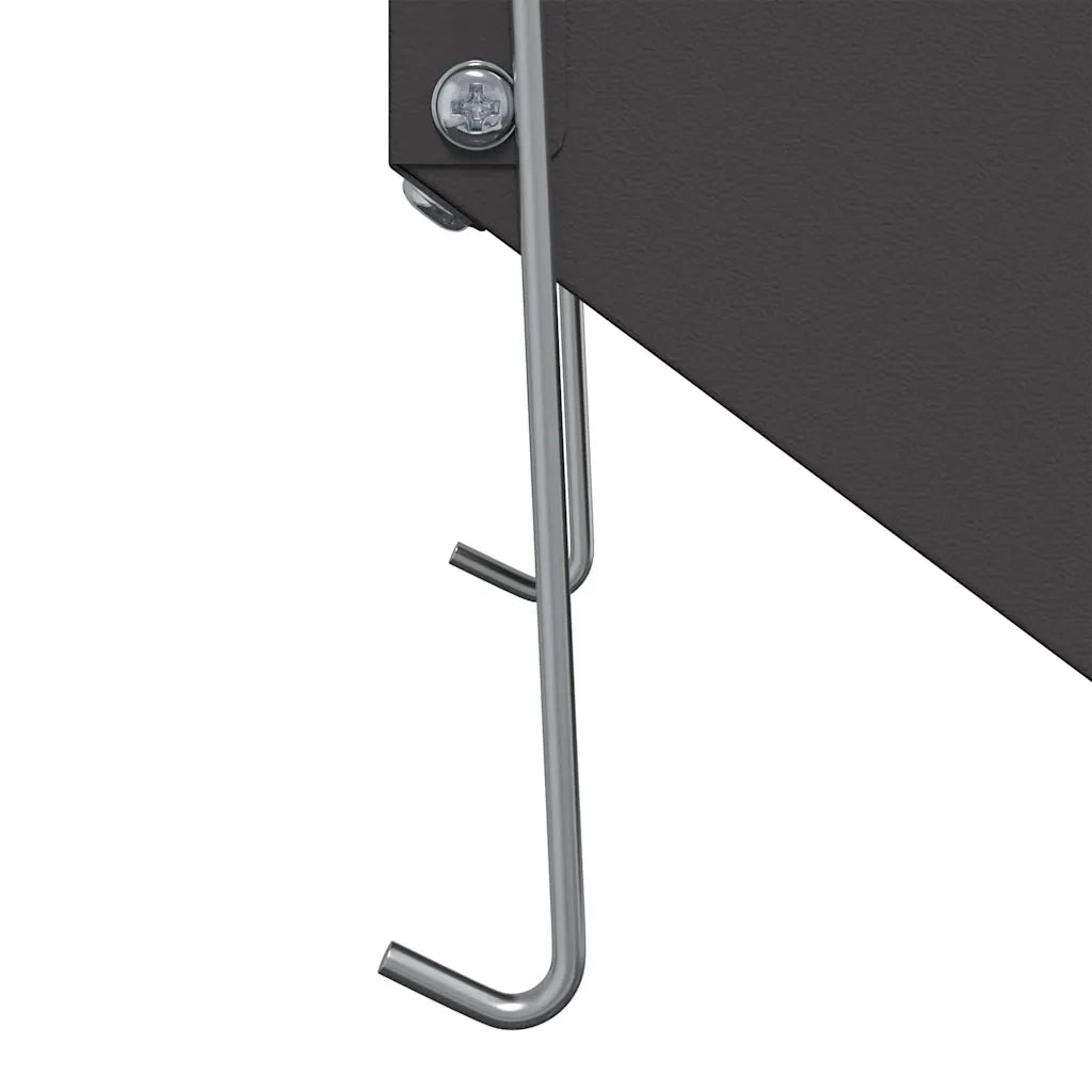 Mangiatore per conigli Nero 12,5 x 26 x 28,5 cm 874597