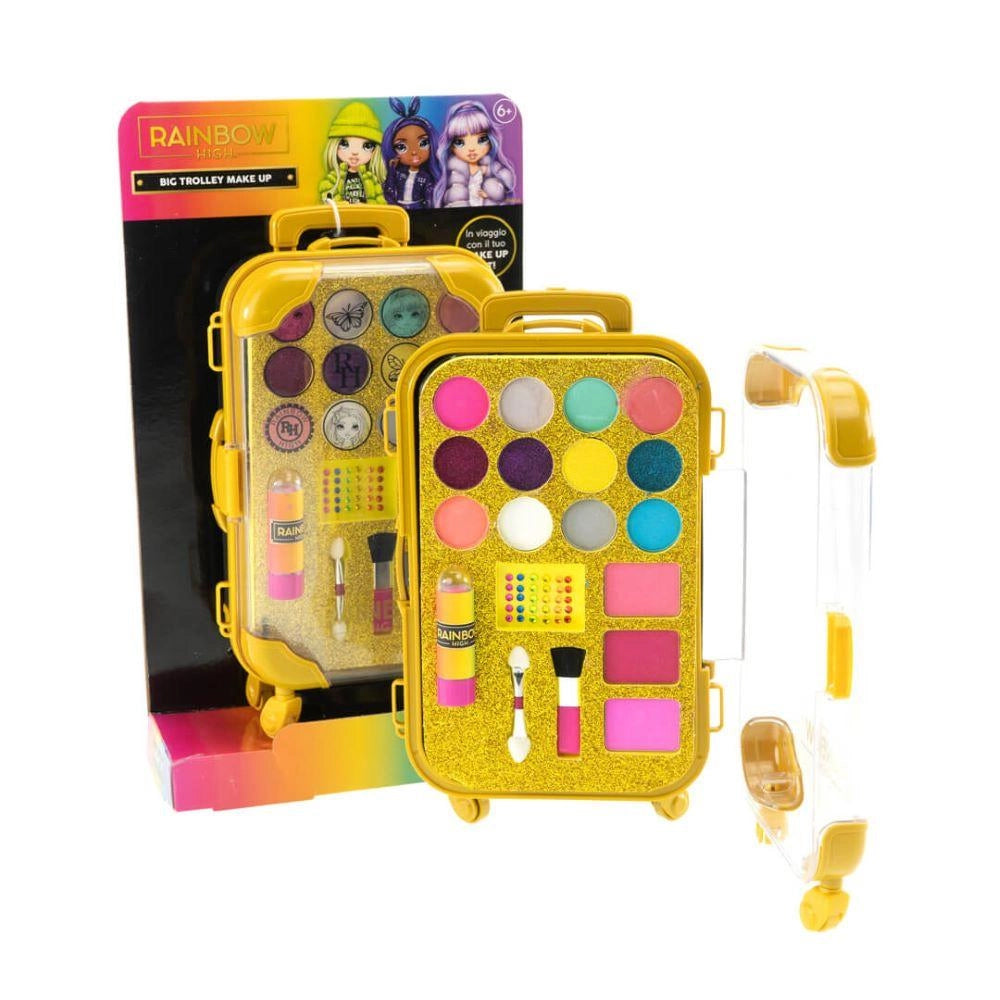rainbow high big trolley make up