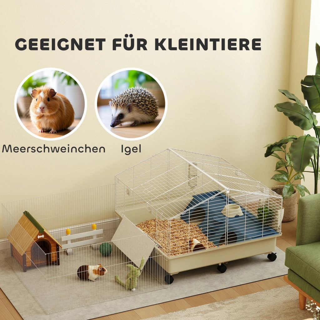 Casetta per animali domestici ¨C Minimal ¨C 2 livelli, bianco