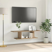 Set mobile TV Marrone 103 x 30 x 26,5 cm Legno multistrato 875174