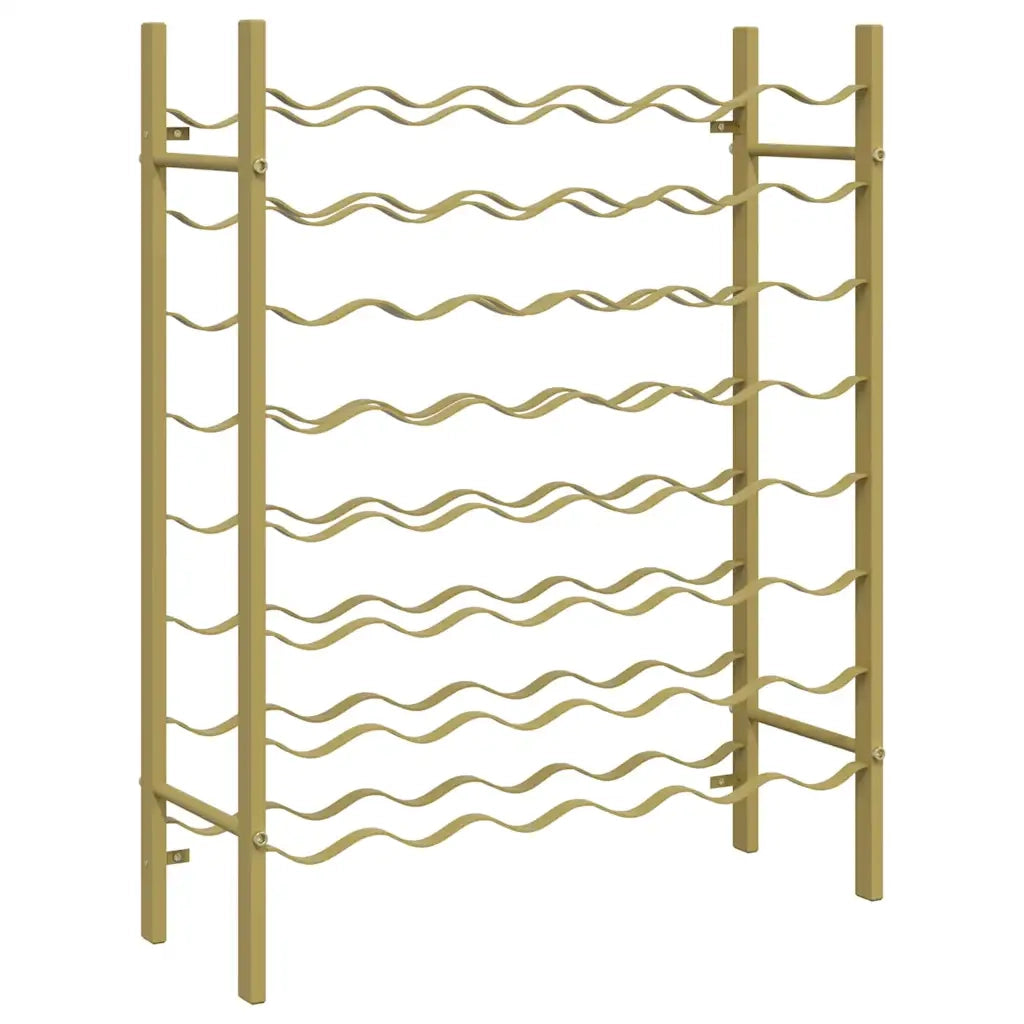Portabottiglie per 48 Bottiglie Metallo Oro CFW2766263