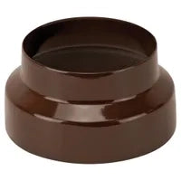 RIDUZIONE SMALTATA 'CLASSIC' Ø 130-120 mm - Col. marrone - SAVE