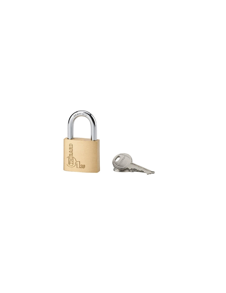 Lucchetto 30 mm con arco in acciaio, 2 chiavi – THIRARD