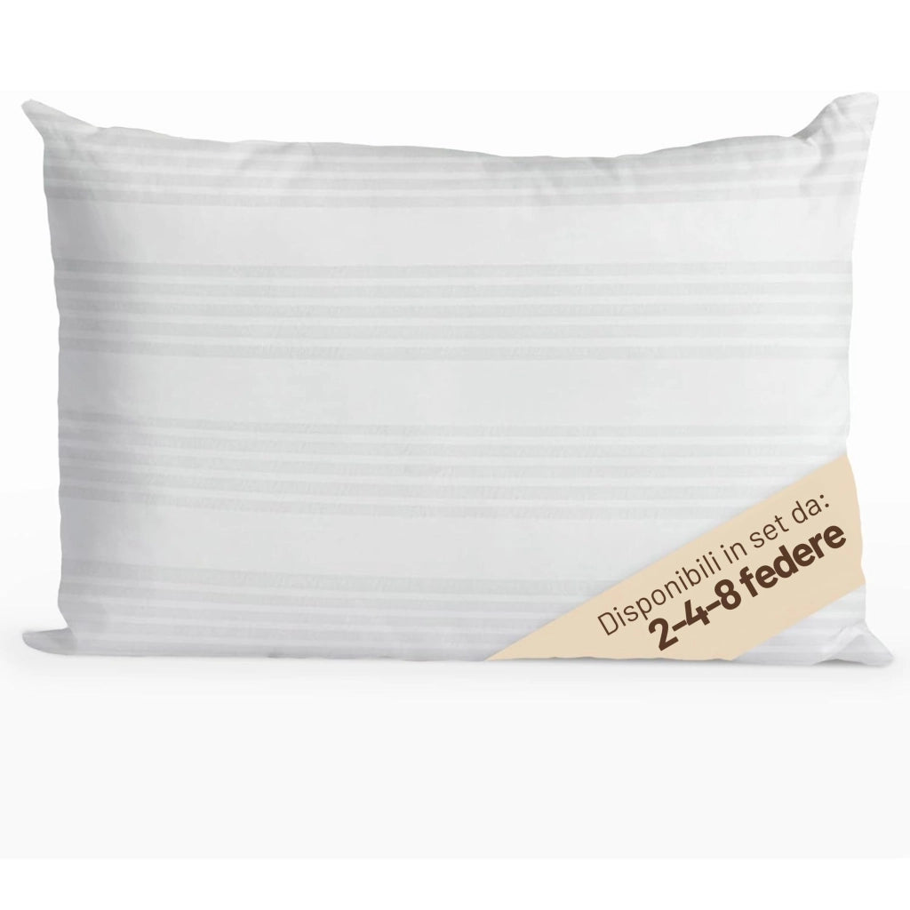 SONIT - Copricuscino Letto - Federe Cuscino per Camera - Coprifedere Cuscini Letto Con Cerniera - Dimensione 50x80 Pacco da: 4