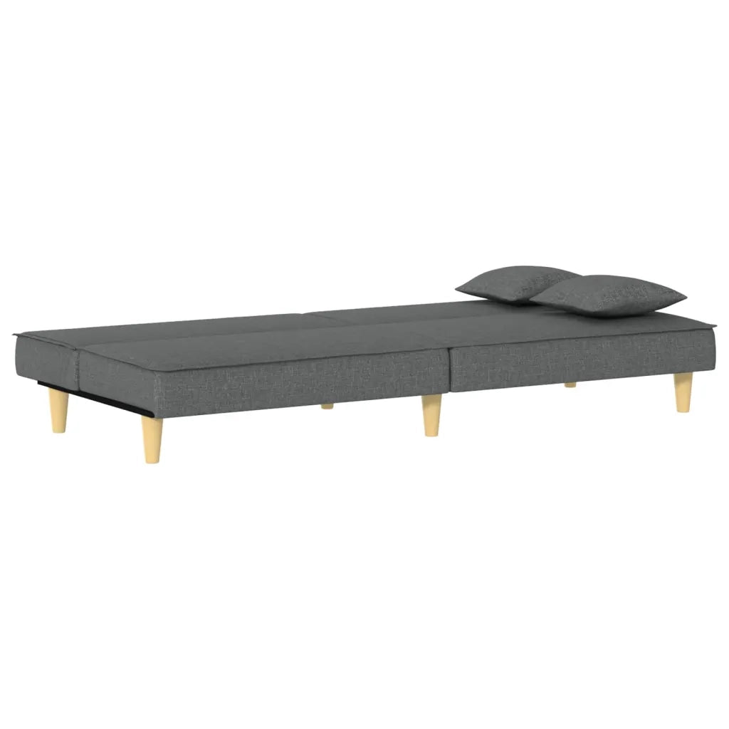 Divano letto-Sofa Letto-Daybed Grigio Scuro in Tessuto 994657