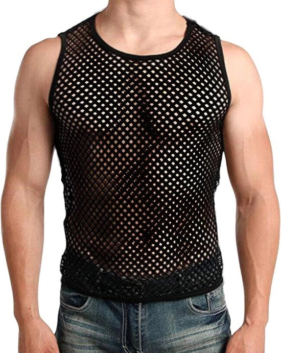 Top da donna con mesh e fit muscolare per allenamento, coda corta e design trasparente